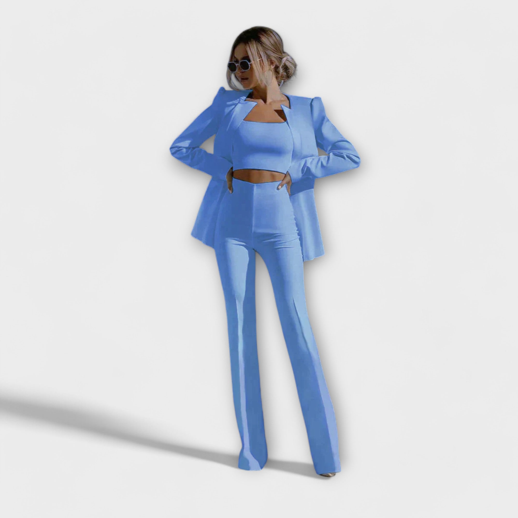 Selina - Stilni set od 3 komada (tails, top i hlače)